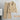Golden Button Patch Pocket Knit Cardigan and Pants Set