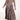 Knitted Top Satin Pleated Skirt Dress