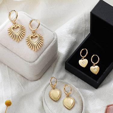 Cupid Heart Earrings