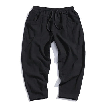 Kyoto Linen Cropped Pants