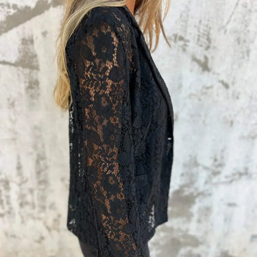 Celeste Lace Mesh Blazer